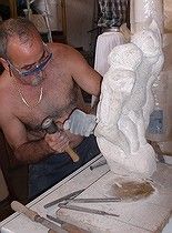 sculptures sur pierre 